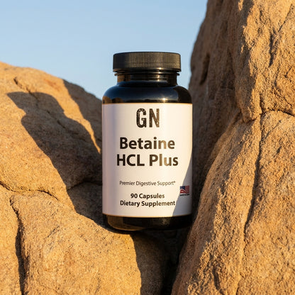 Betaine HCL Plus – 99.5% Purity | COA-Verified | GetGN | Use the selected product image as the exact product identity and material reference, not as a composition to copy.
