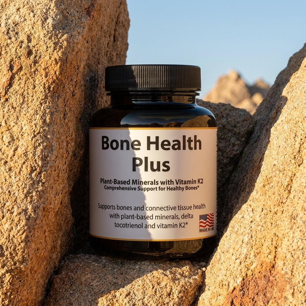 Bone Health Plus – 99.5% Purity | COA-Verified | GetGN | Use the selected product image as the exact product identity and material reference, not as a composition to copy.