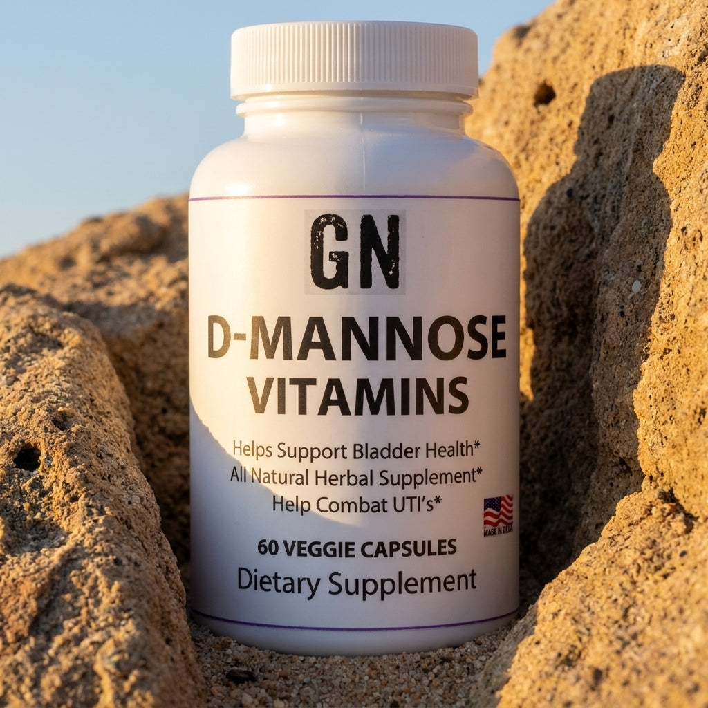 D-MANNOSE VITAMINS– 99.5% Purity | COA-Verified | GetGN | Use the selected product image as the exact product identity and material reference, not as a composition to copy.