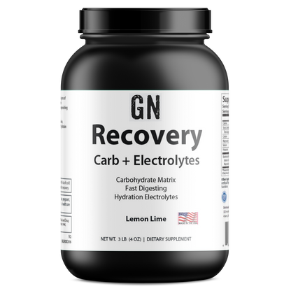 Whey protein powder container labeled 'GN Whey Armor' on a white background