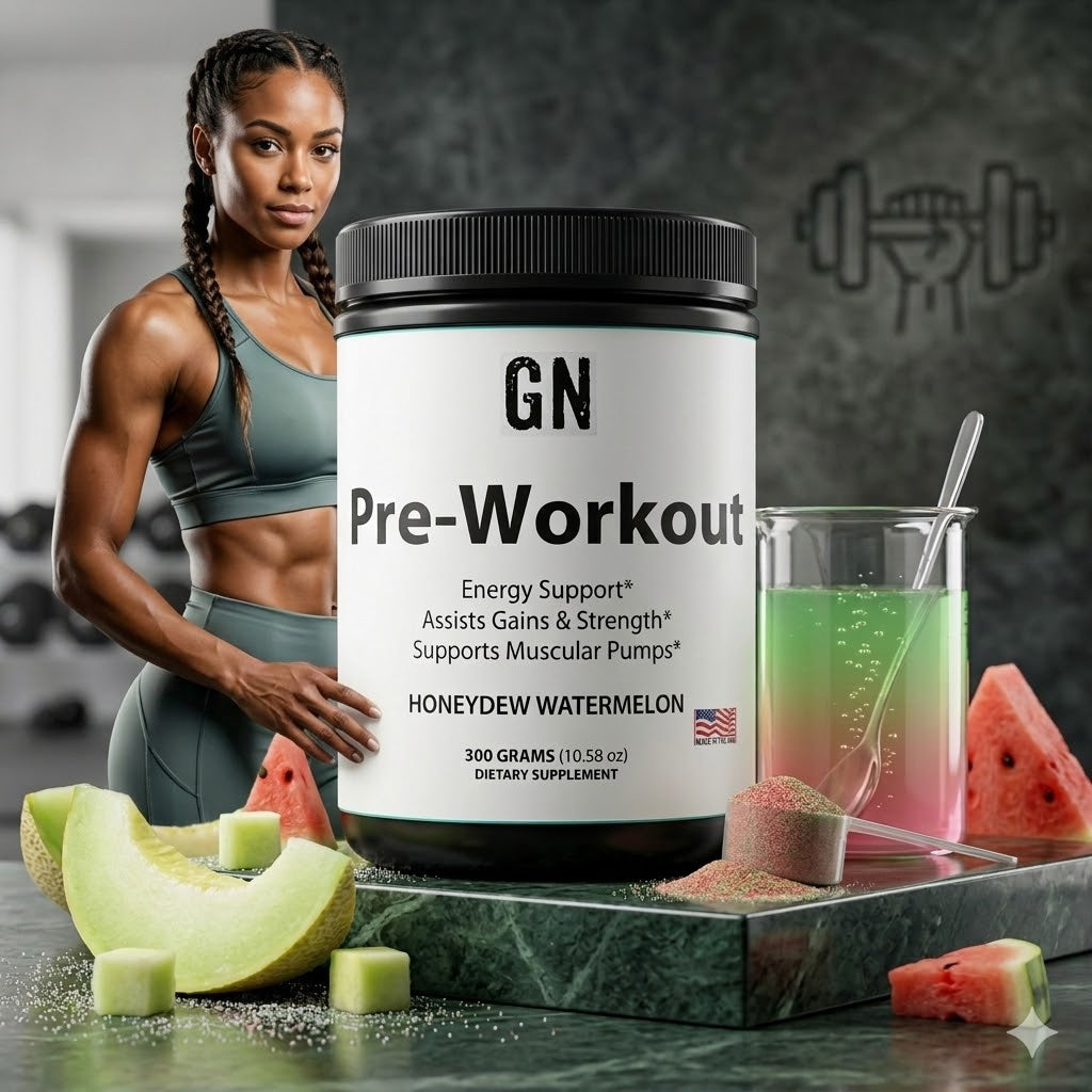 Pre-Workout Watermelon with Fitness Model