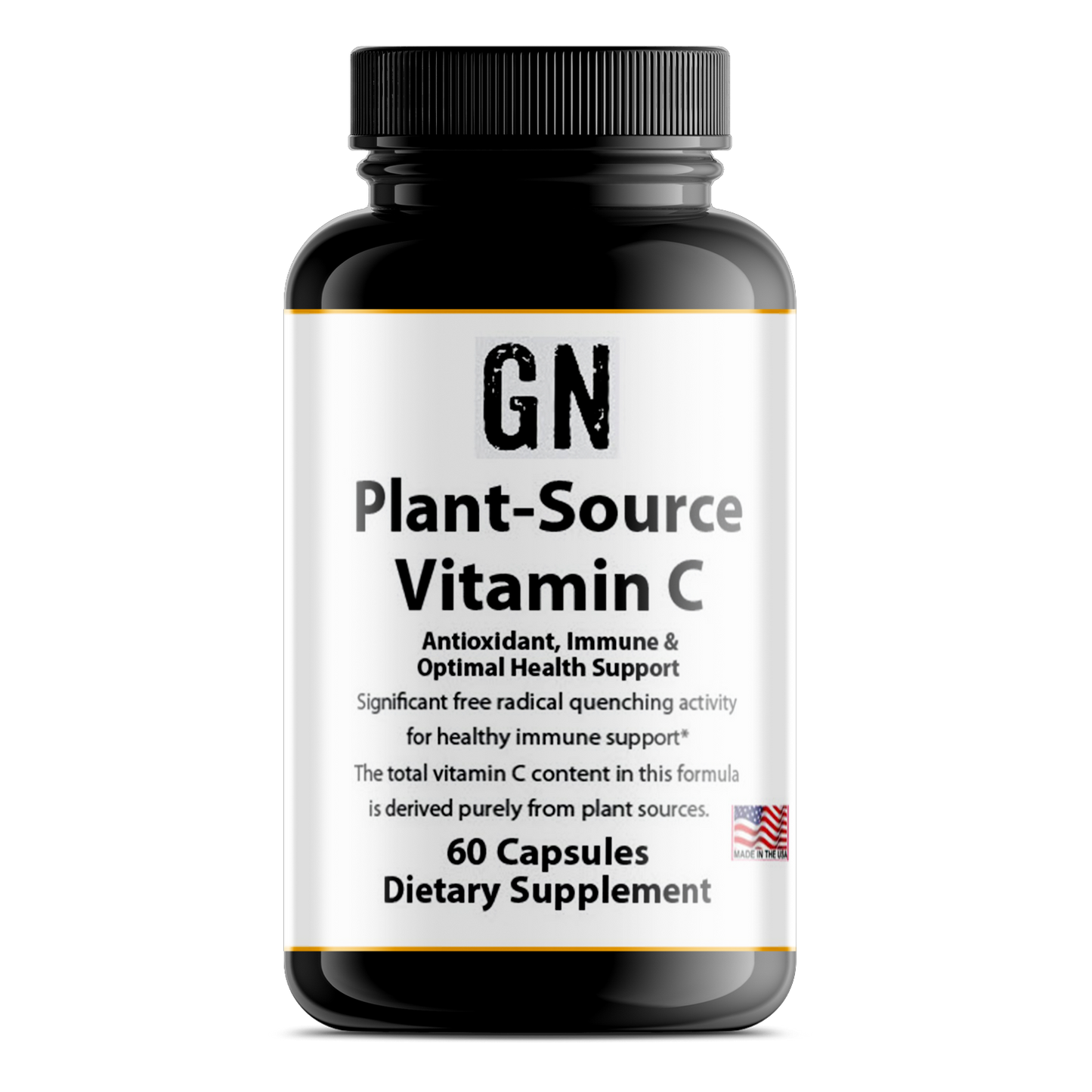 Supplement bottle labeled 'GN Bone Health Plus' on a white background