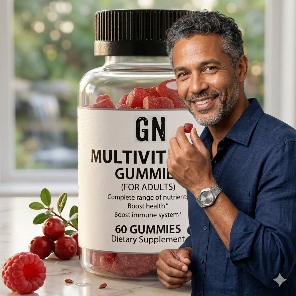 MULTIVITAMIN GUMMIES (FOR ADULTS)– 99.5% Purity | COA | GetGN